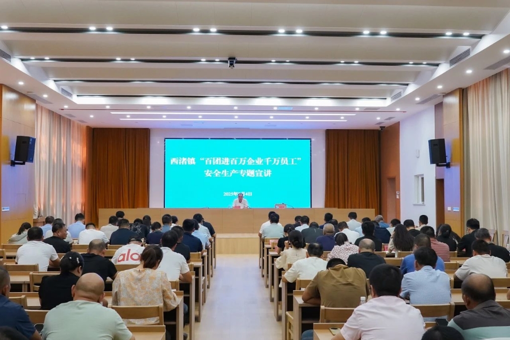 筑牢安全屏障 全力護(hù)航發(fā)展 | 西渚鎮(zhèn)開展“百團(tuán)進(jìn)百萬企業(yè)千萬員工”安全生產(chǎn)宣講